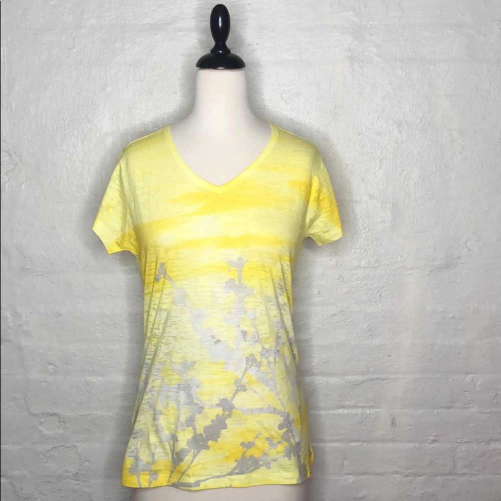 NORTH FACE v-neck tshirt - NWOT